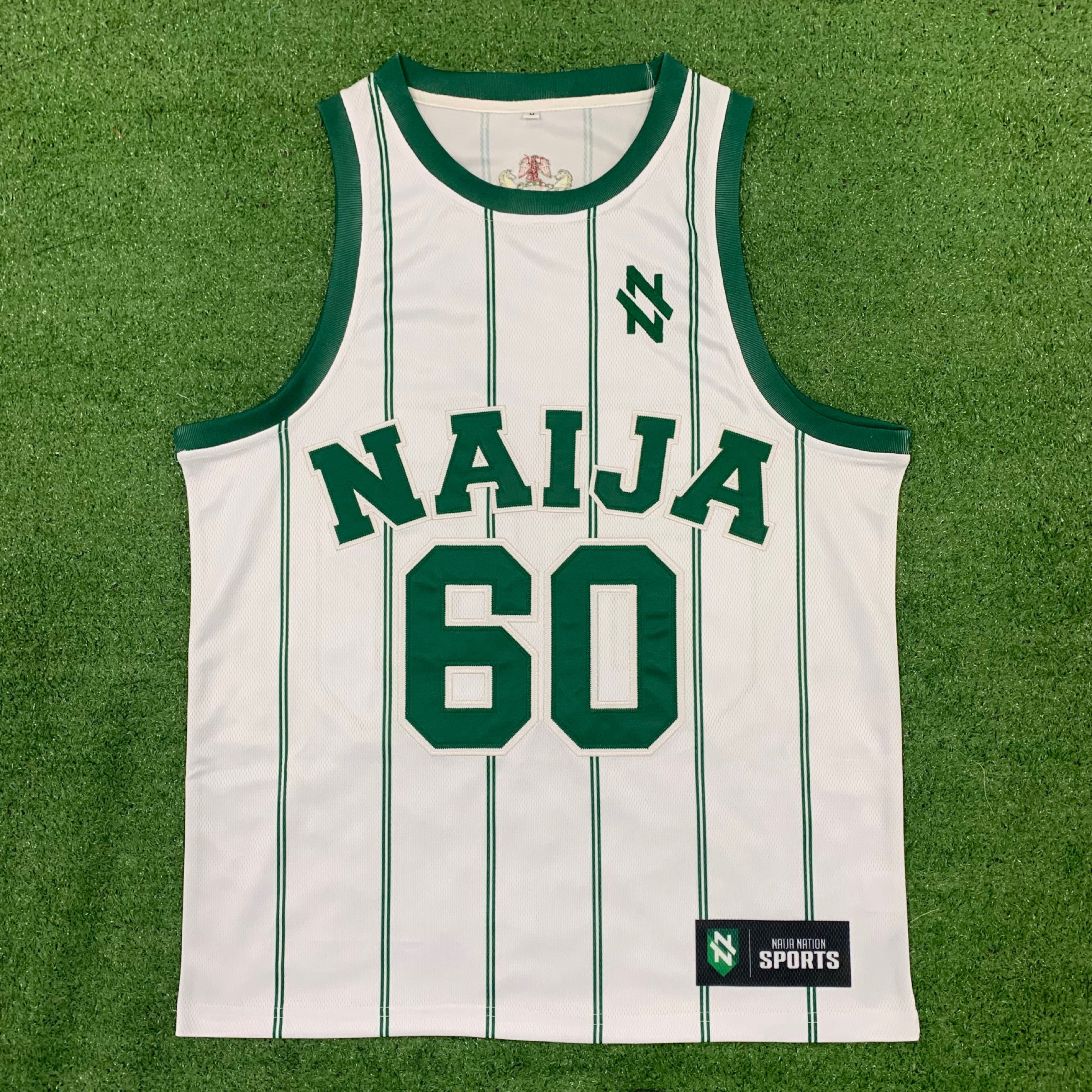Naija Nation The 1960's Jersey (Nigerian Basketball Jersey) 2XL
