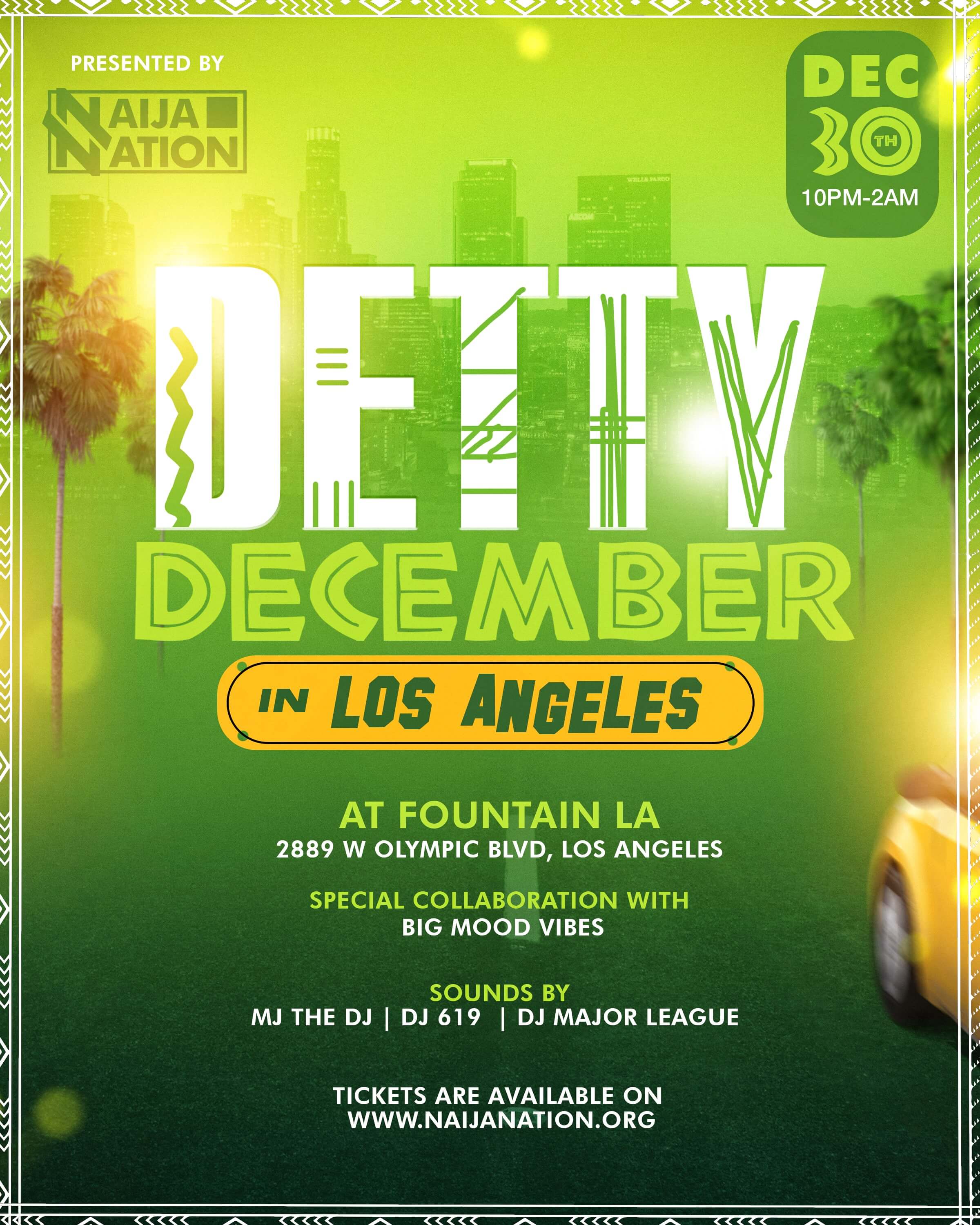 Detty December in Los Angeles